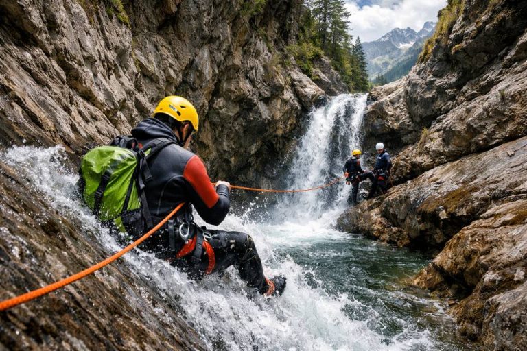 Champéry : le canyoning en été pour découvrir la montagne autrement et préparer sa sortie en toute sécurité
